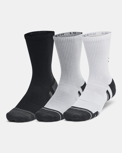 UA Performance Tech Unisex 6 Pack Crew Socks