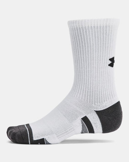 UA Performance Tech Unisex 6 Pack Crew Socks