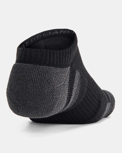 UA Performance Tech Unisex 6 Pack No Show Socks