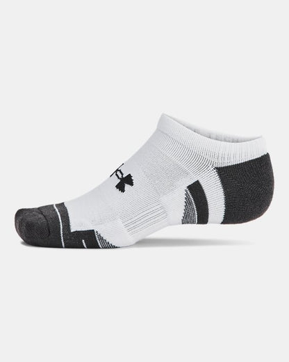 UA Performance Tech Unisex 6 Pack No Show Socks