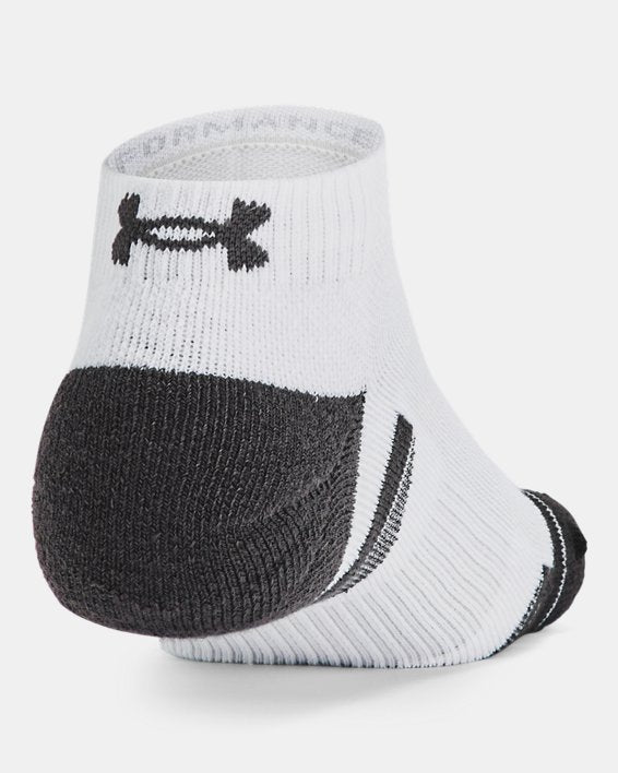 UA Performance Tech Unisex 6 Pack Low Socks