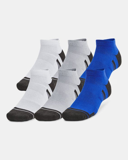 UA Performance Tech Unisex 6 Pack Low Socks