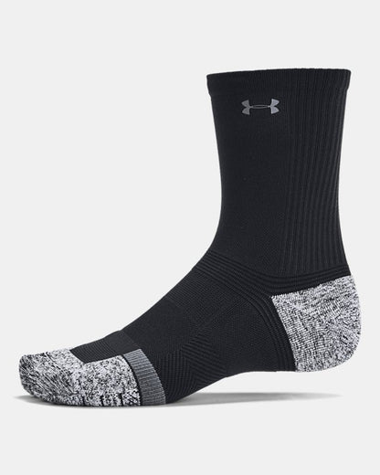 UA ArmourDry Pro Unisex 3 Pack Mid Crew Socks