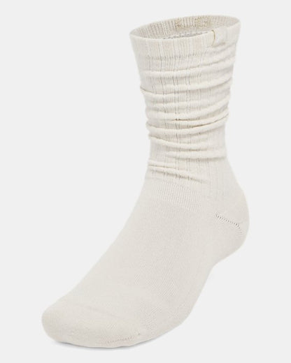 UA Sportstyle Cotton Scrunch Unisex 2 Pack Crew Socks