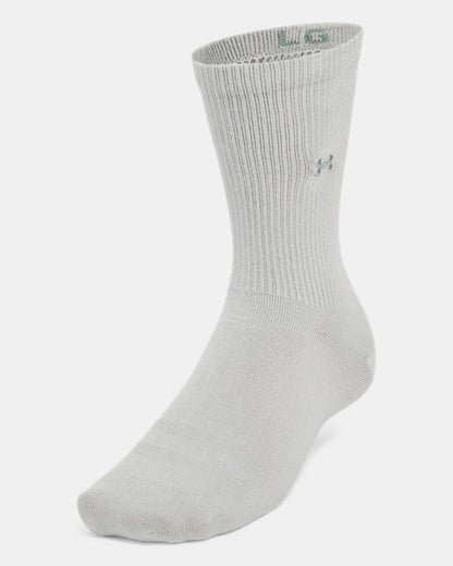 UA Sportstyle Cotton Unisex 3 Pack Crew Socks