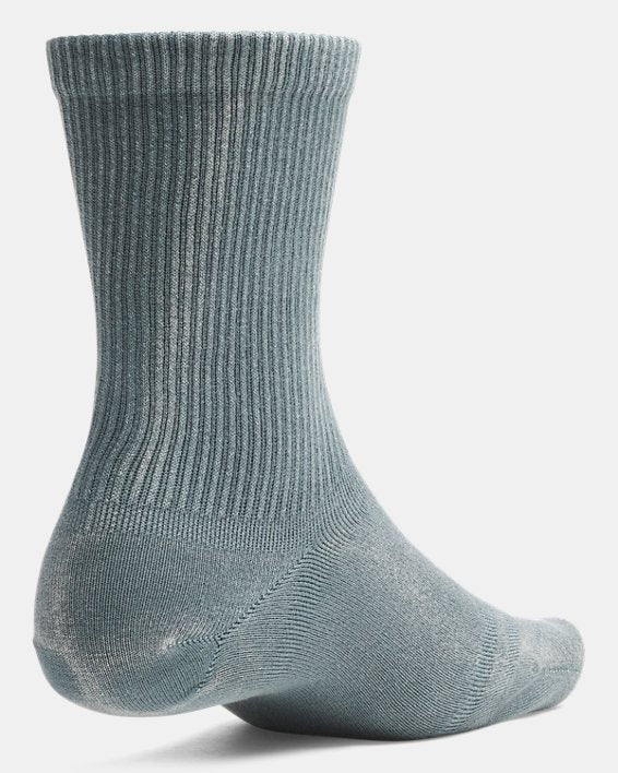 UA Sportstyle Cotton Unisex 3 Pack Crew Socks