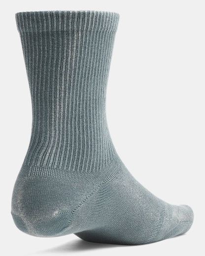 UA Sportstyle Cotton Unisex 3 Pack Crew Socks