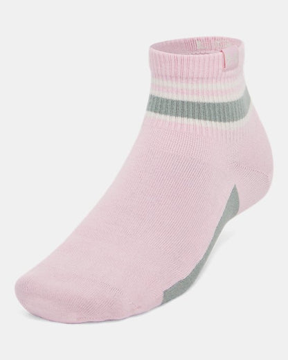 UA Sportstyle Cotton Unisex 3 Pack Quarter Socks