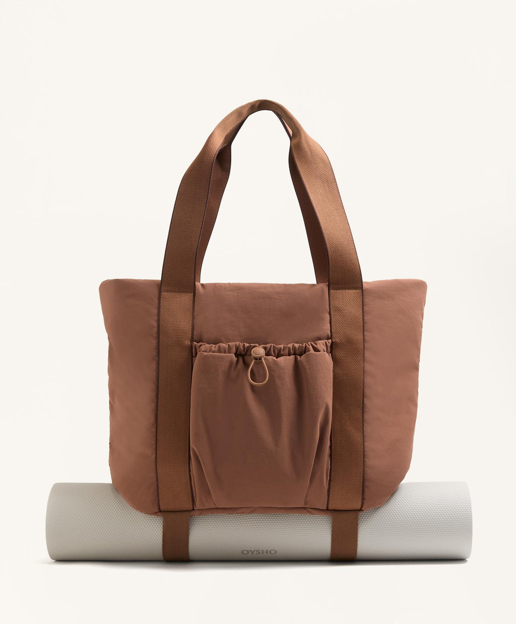 SHOPPER BAG WITH FRONT POCKET