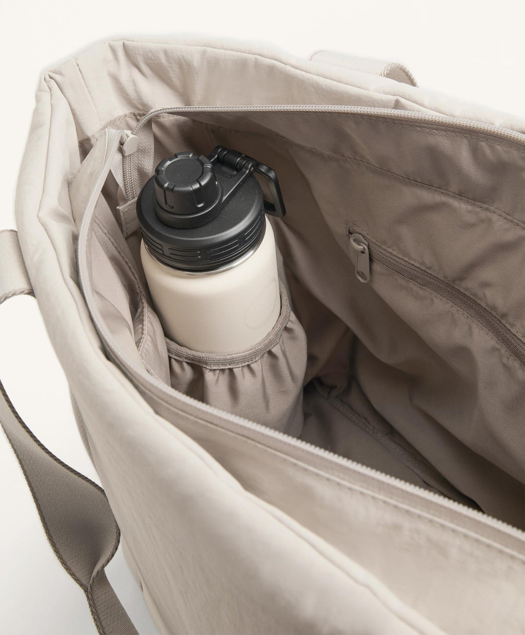 SHOPPER BAG WITH FRONT POCKET