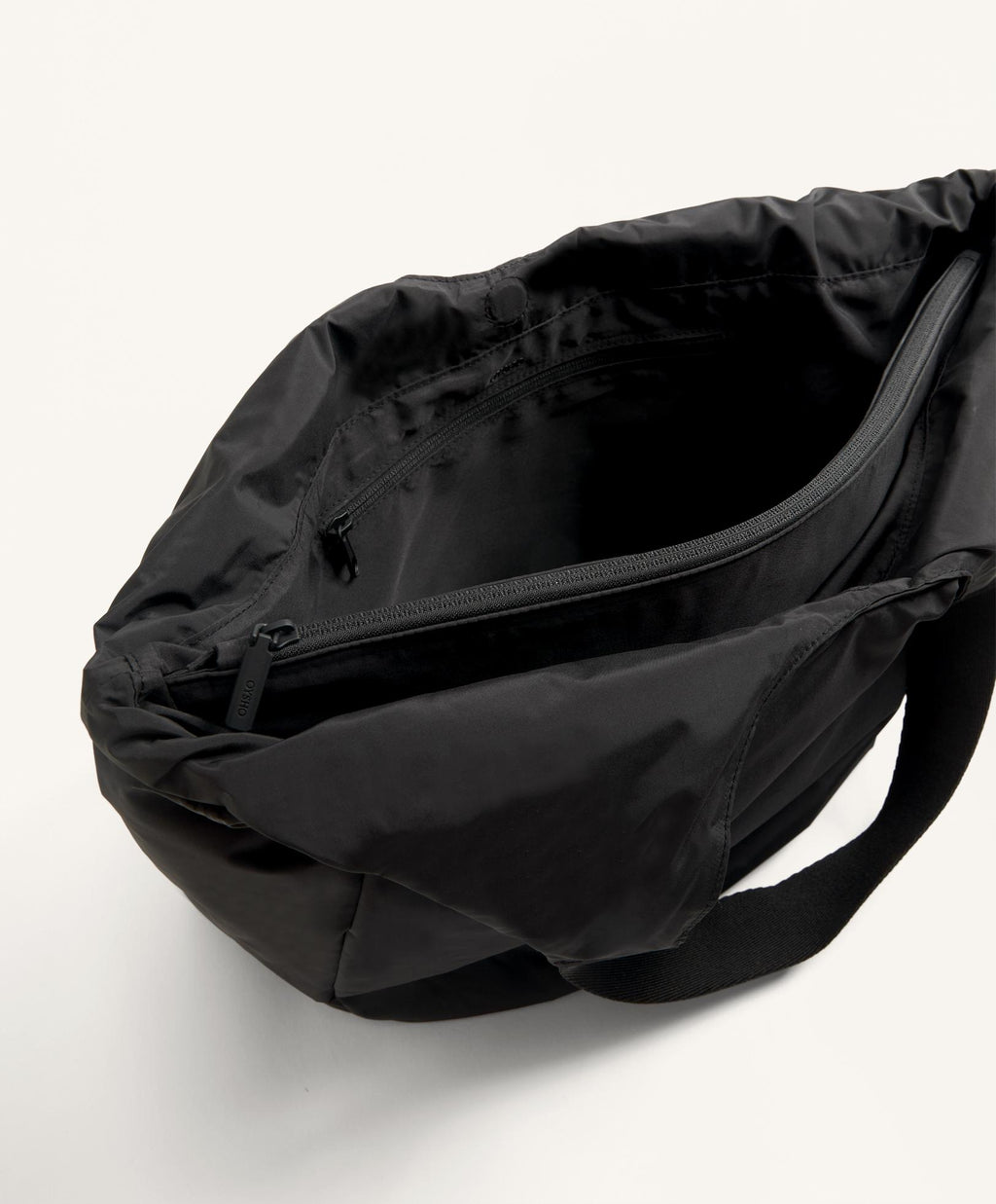 SHOPPER BAG WITH CONTRASTING HANDLE