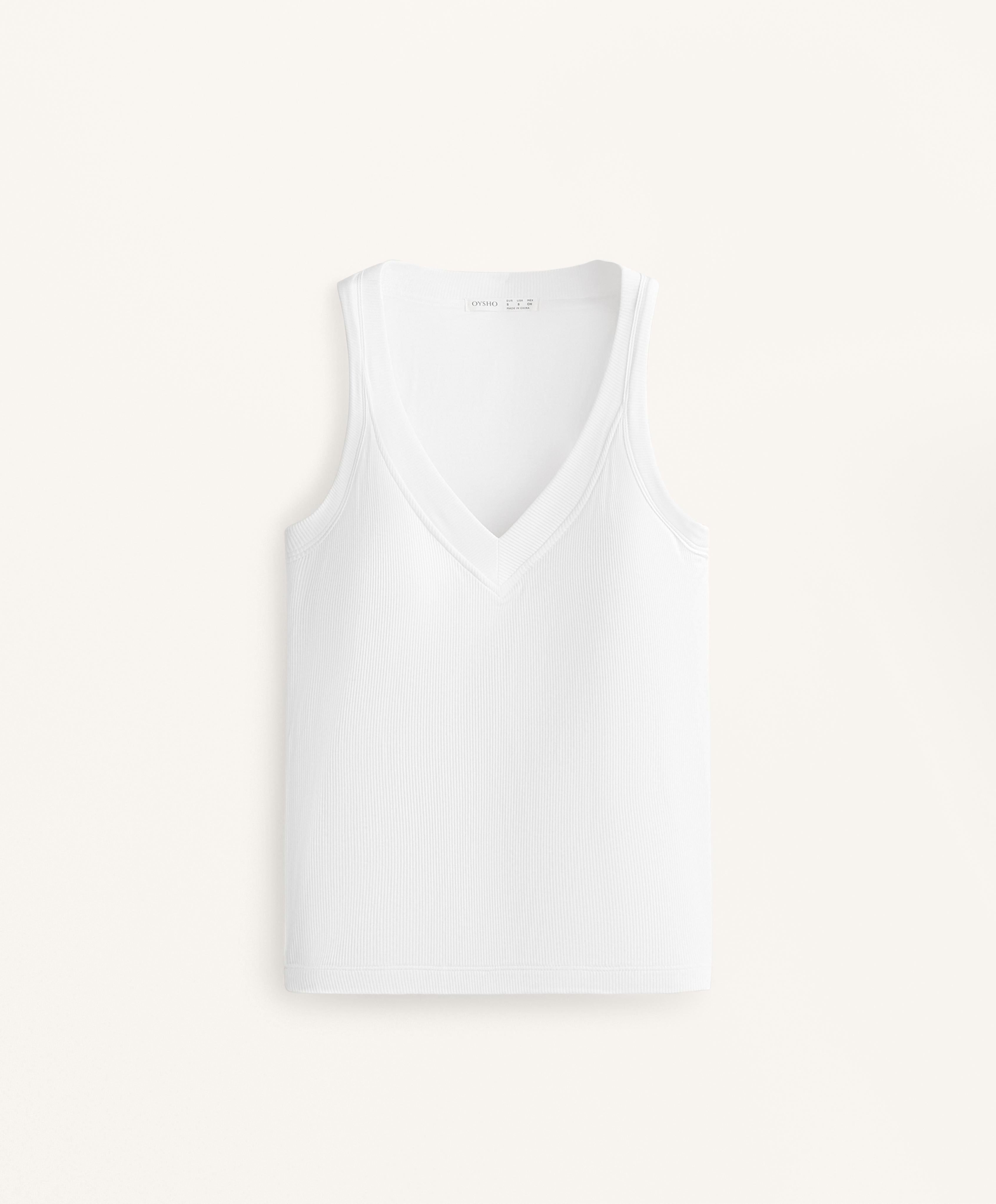 RIBBED MODAL BLEND TANK TOP
