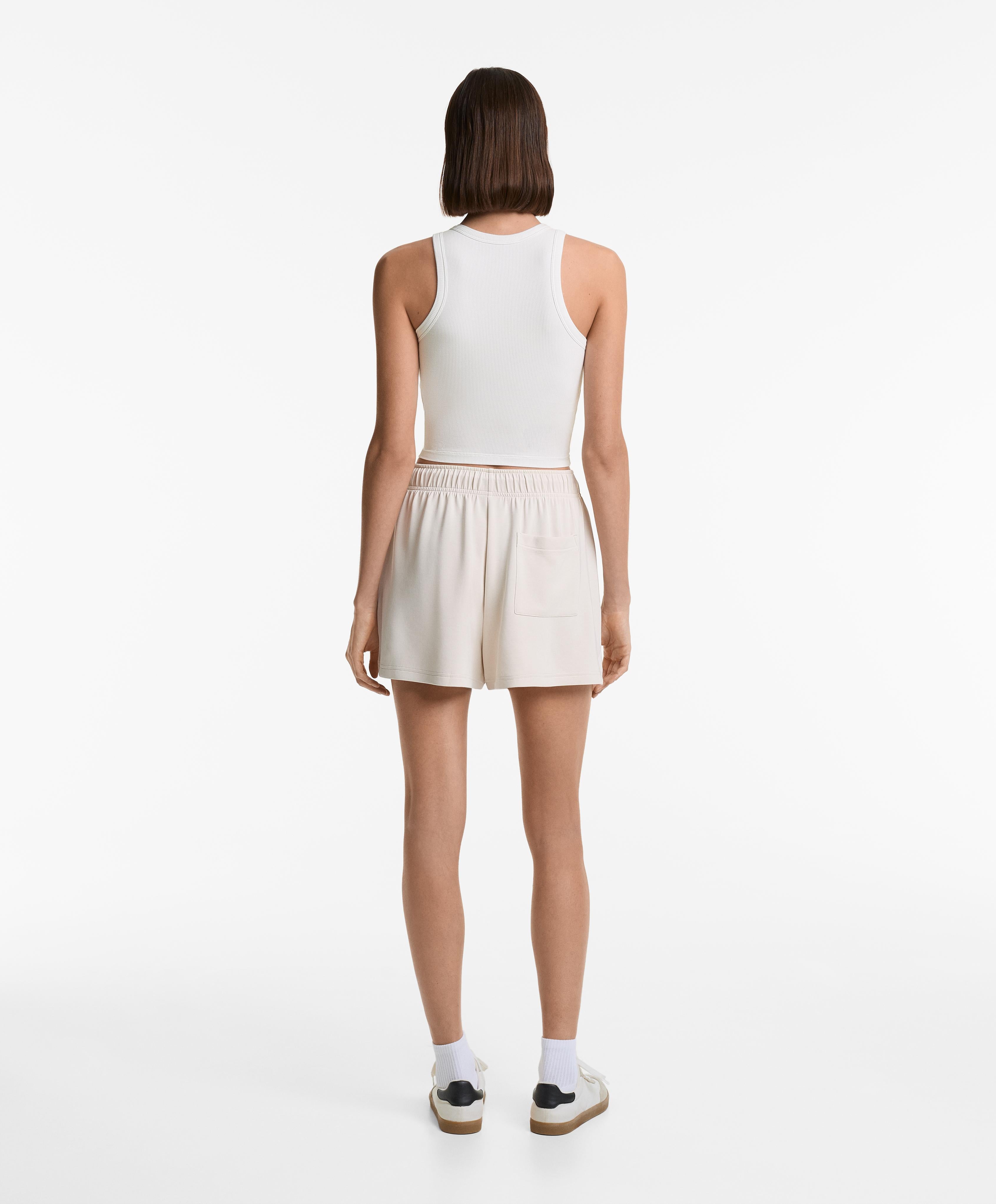 LONG RIB MODAL BLEND TANK TOP