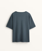 SHORT SLEEVE COTTON BLEND T SHIRT