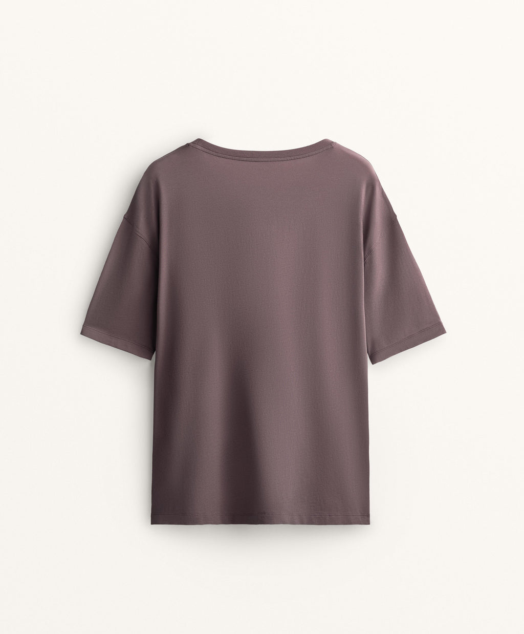 SHORT SLEEVE COTTON BLEND T SHIRT