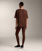 SHORT SLEEVE COTTON BLEND T SHIRT