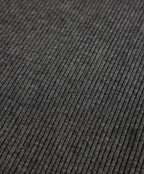 HIGH NECK RIB T SHIRT WITH LYOCELL