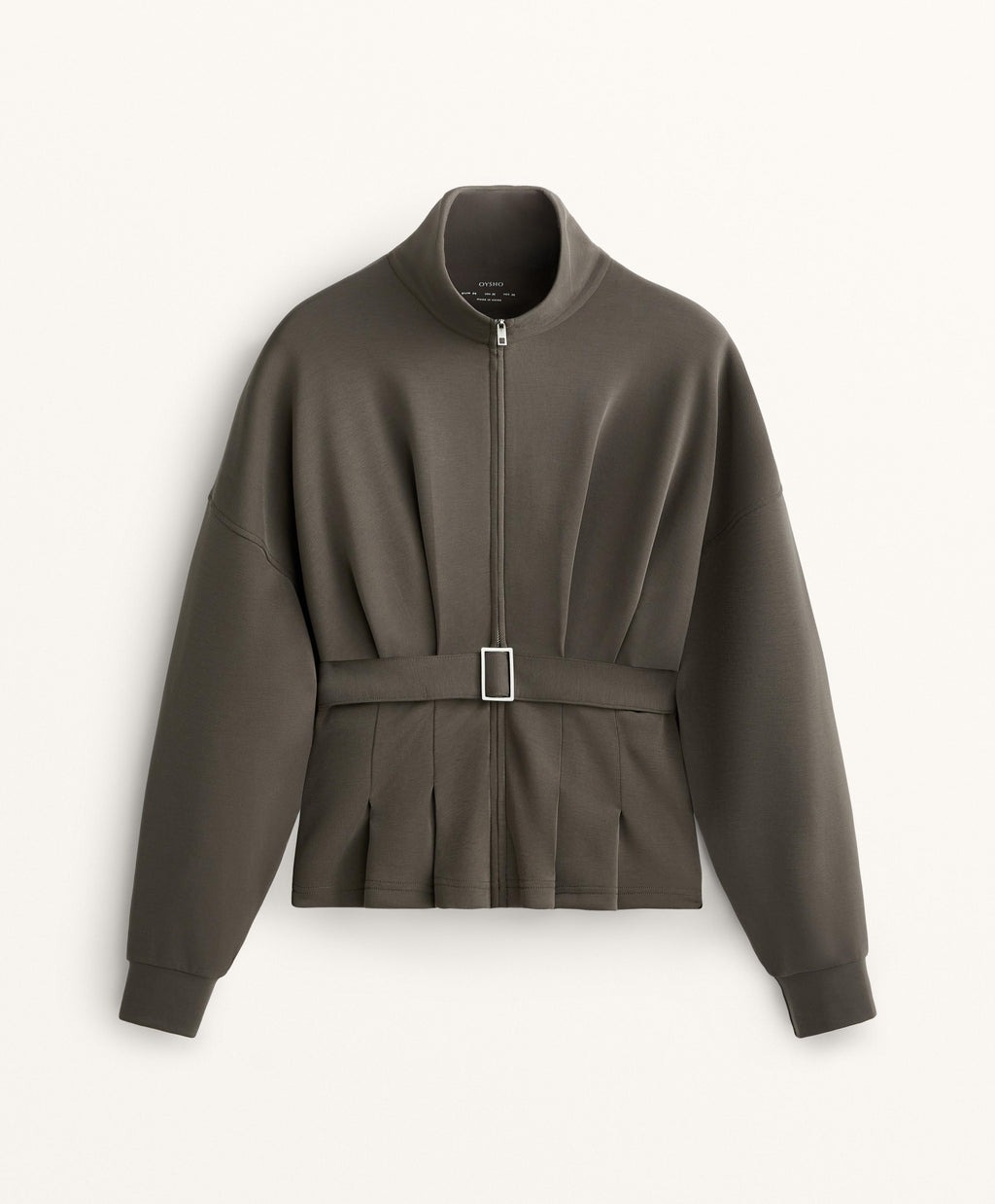 SOFT TOUCH MODAL BELTED JACKET
