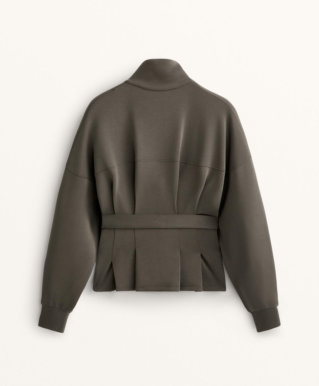 SOFT TOUCH MODAL BELTED JACKET