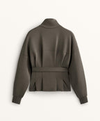 SOFT TOUCH MODAL BELTED JACKET