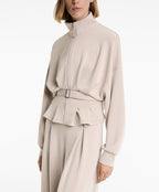 SOFT TOUCH MODAL BELTED JACKET