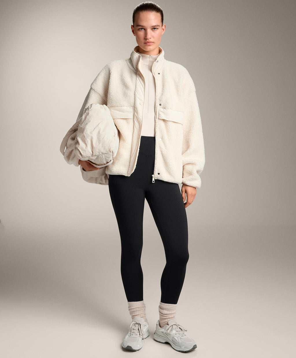 HALF ZIP BASE LAYER BODY