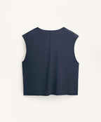 MODAL BLEND SLEEVELESS T SHIRT