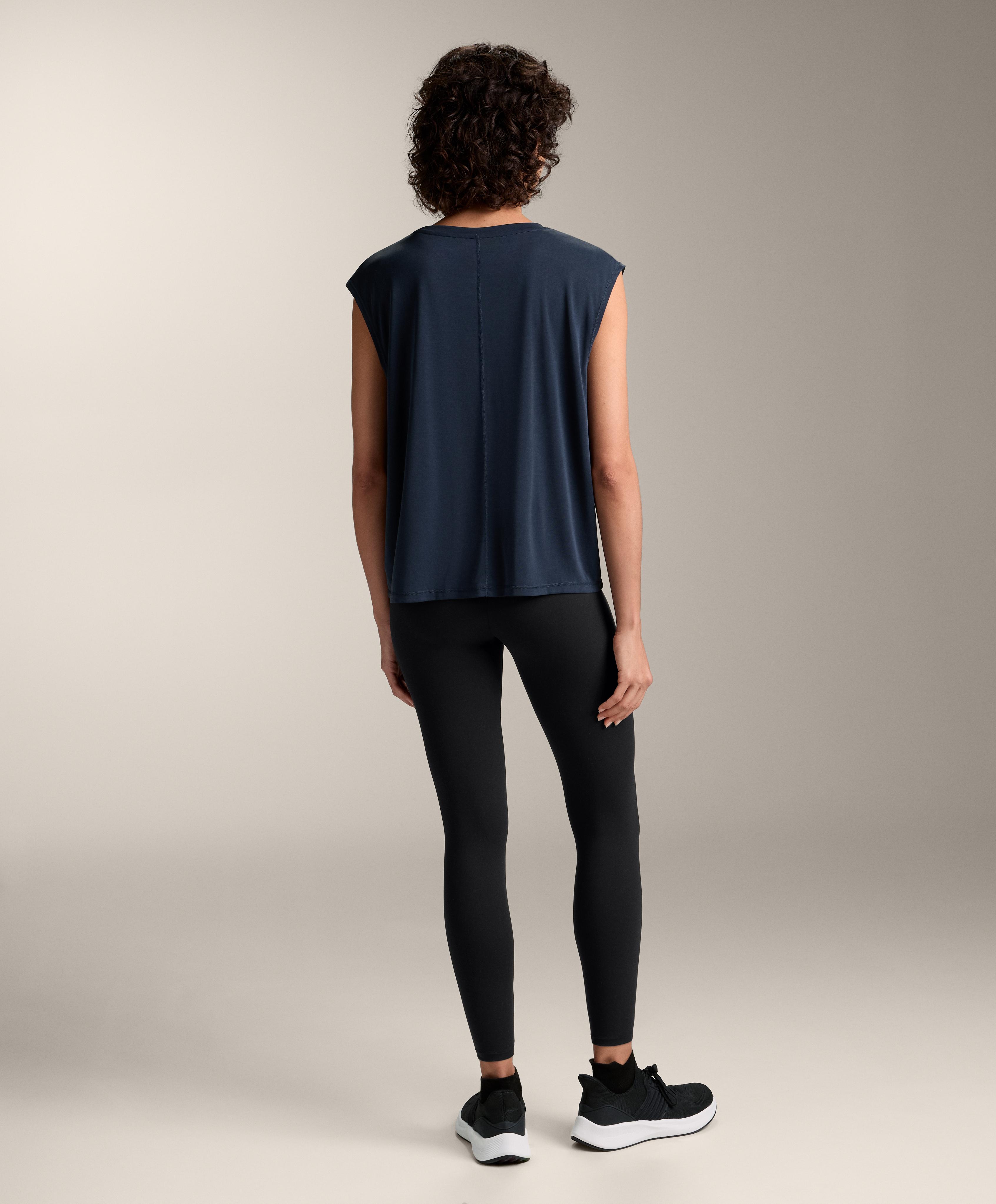 MODAL BLEND SLEEVELESS T SHIRT