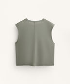 MODAL BLEND SLEEVELESS T SHIRT