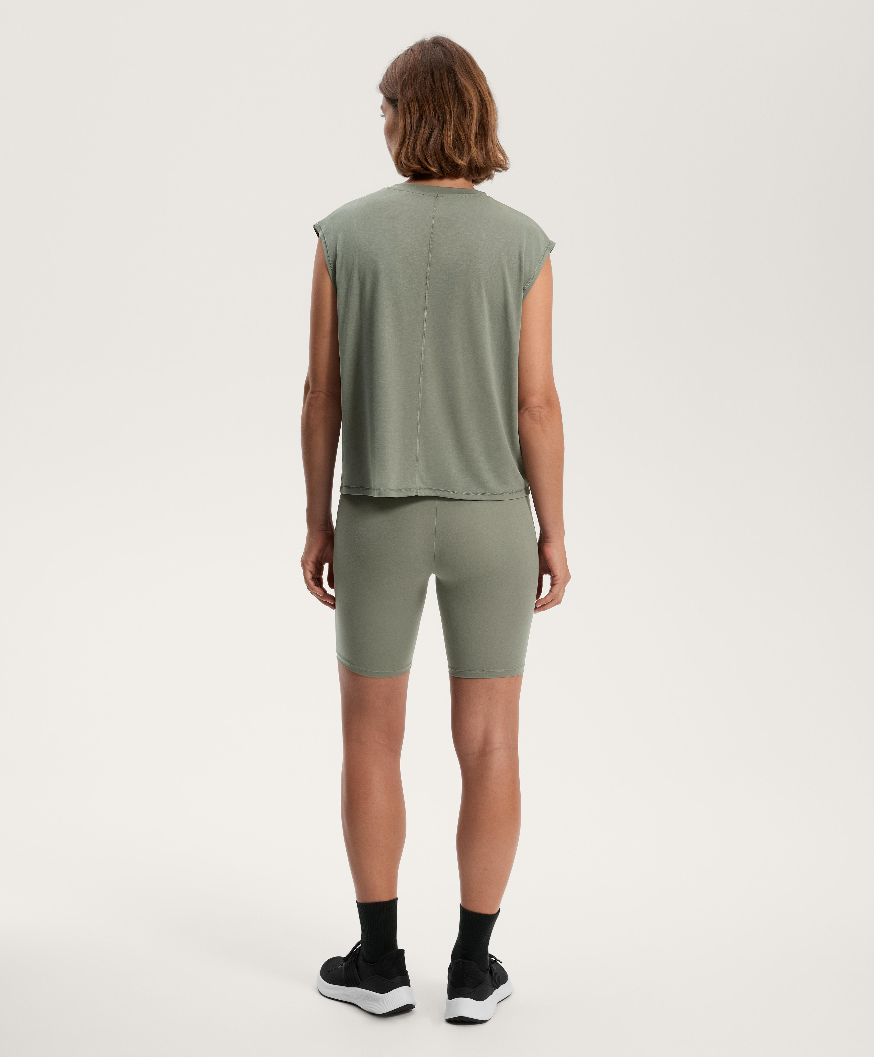 MODAL BLEND SLEEVELESS T SHIRT