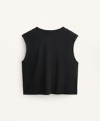 MODAL BLEND SLEEVELESS T SHIRT
