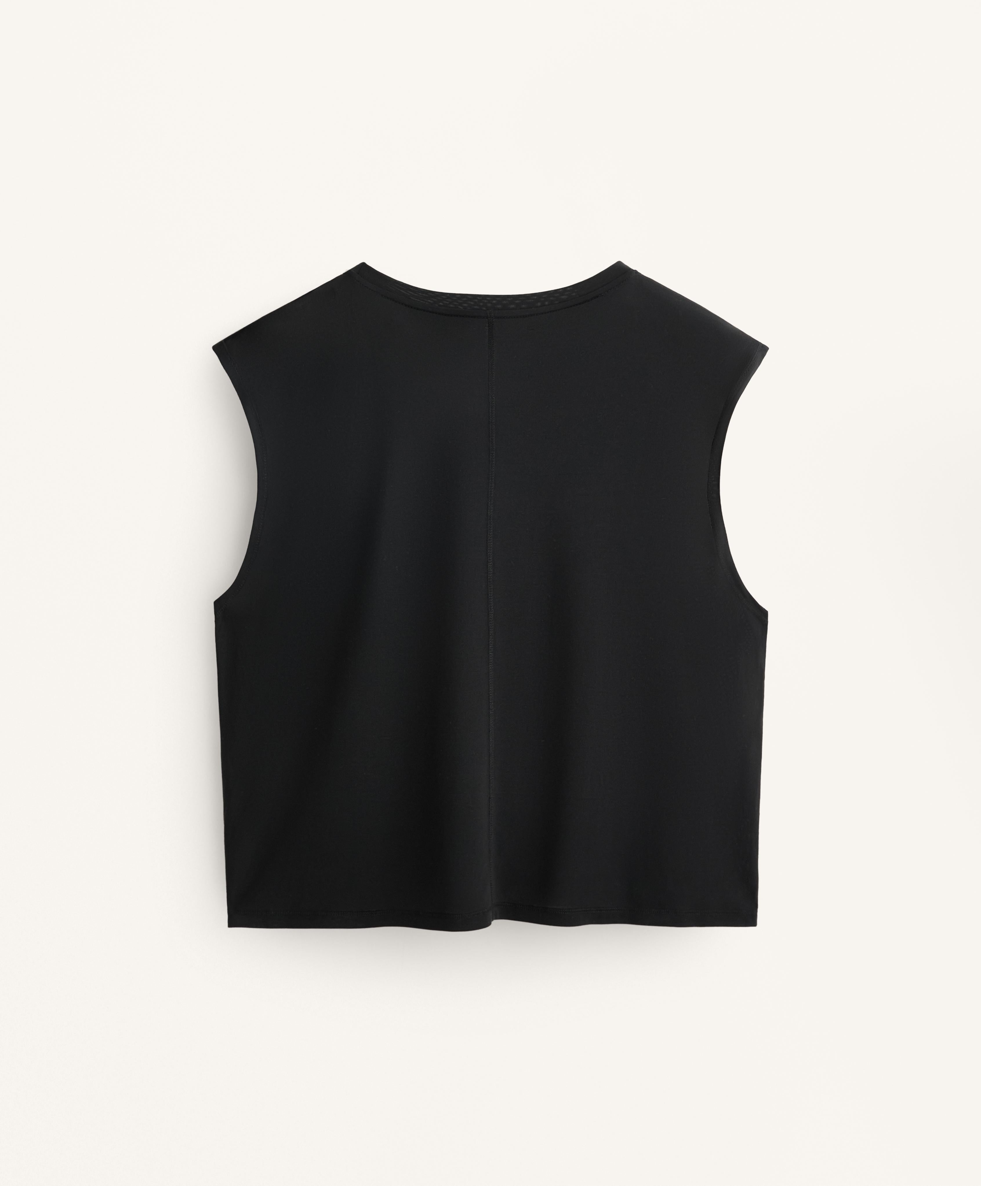 MODAL BLEND SLEEVELESS T SHIRT