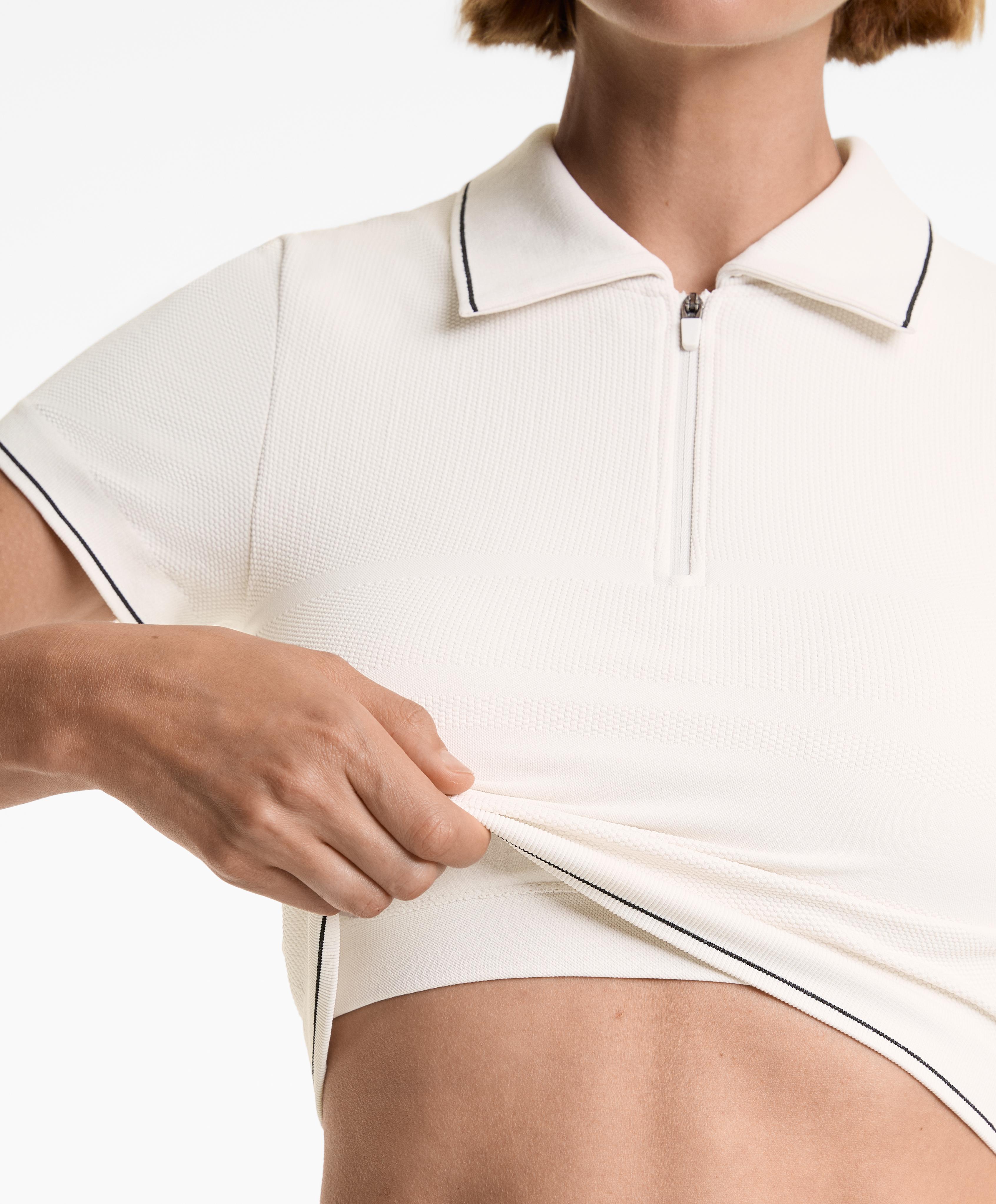 SEAMLESS SHORT SLEEVE POLO SHIRT