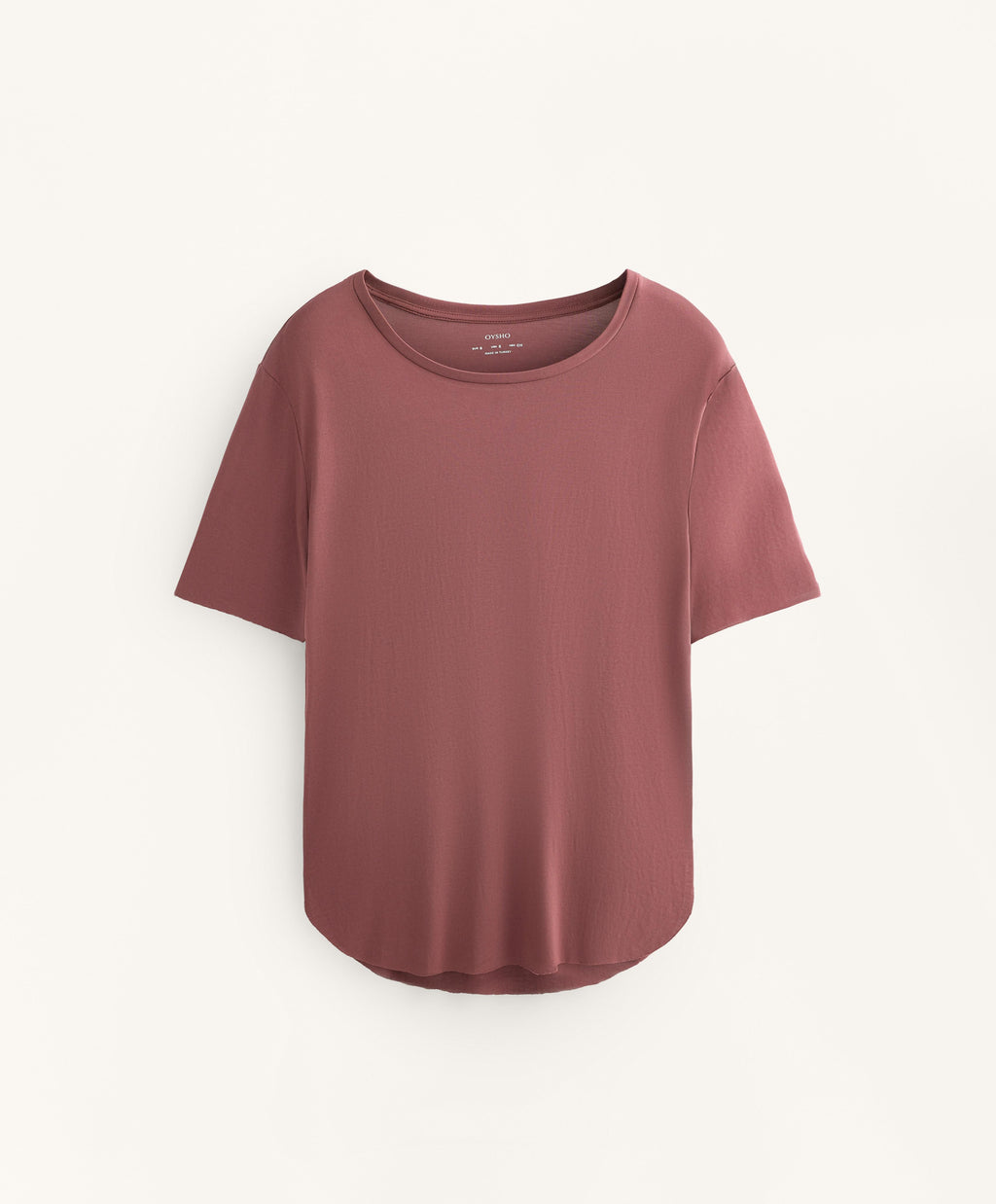 SHORT SLEEVE MODAL BLEND T SHIRT