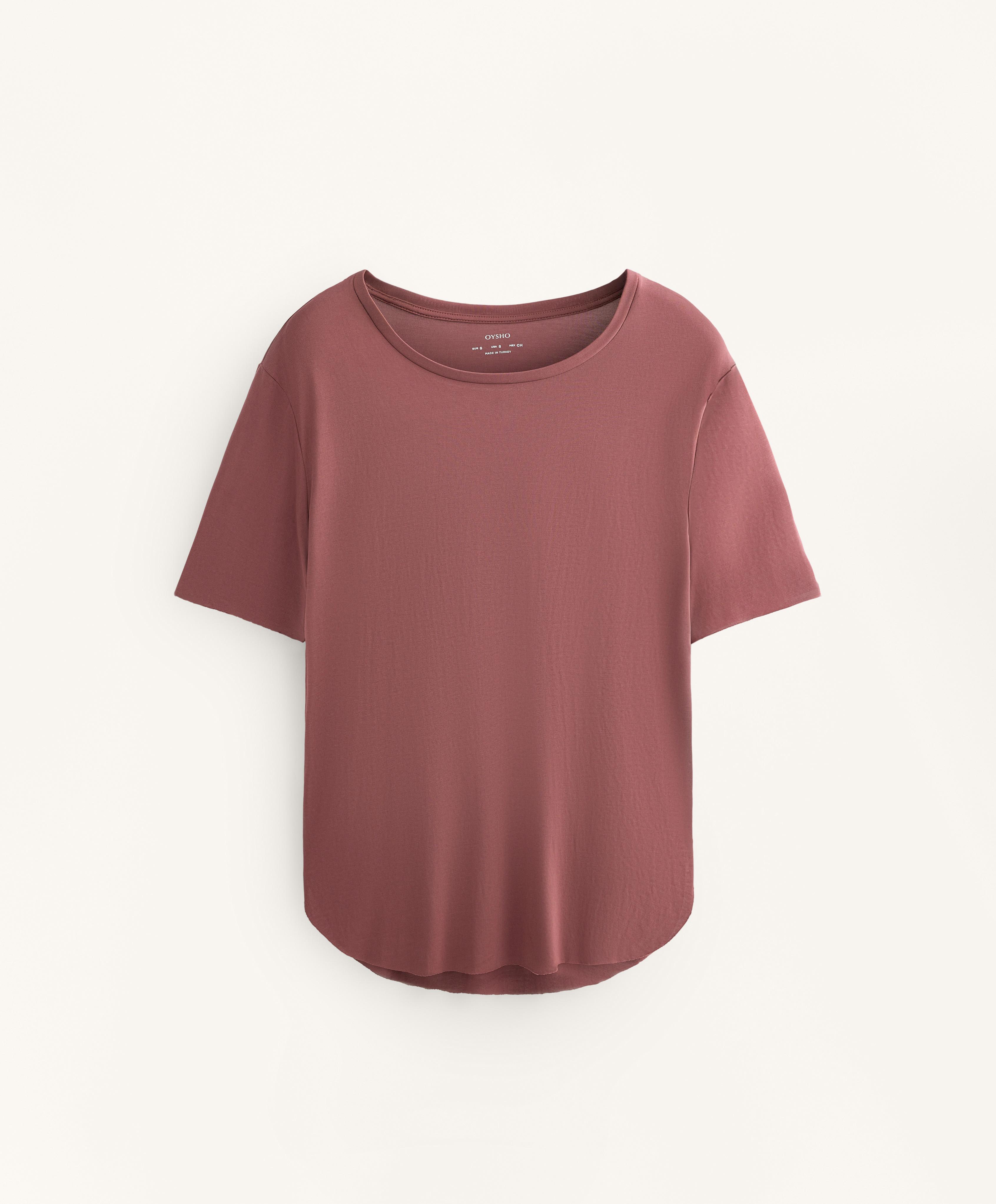 SHORT SLEEVE MODAL BLEND T SHIRT