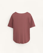 SHORT SLEEVE MODAL BLEND T SHIRT