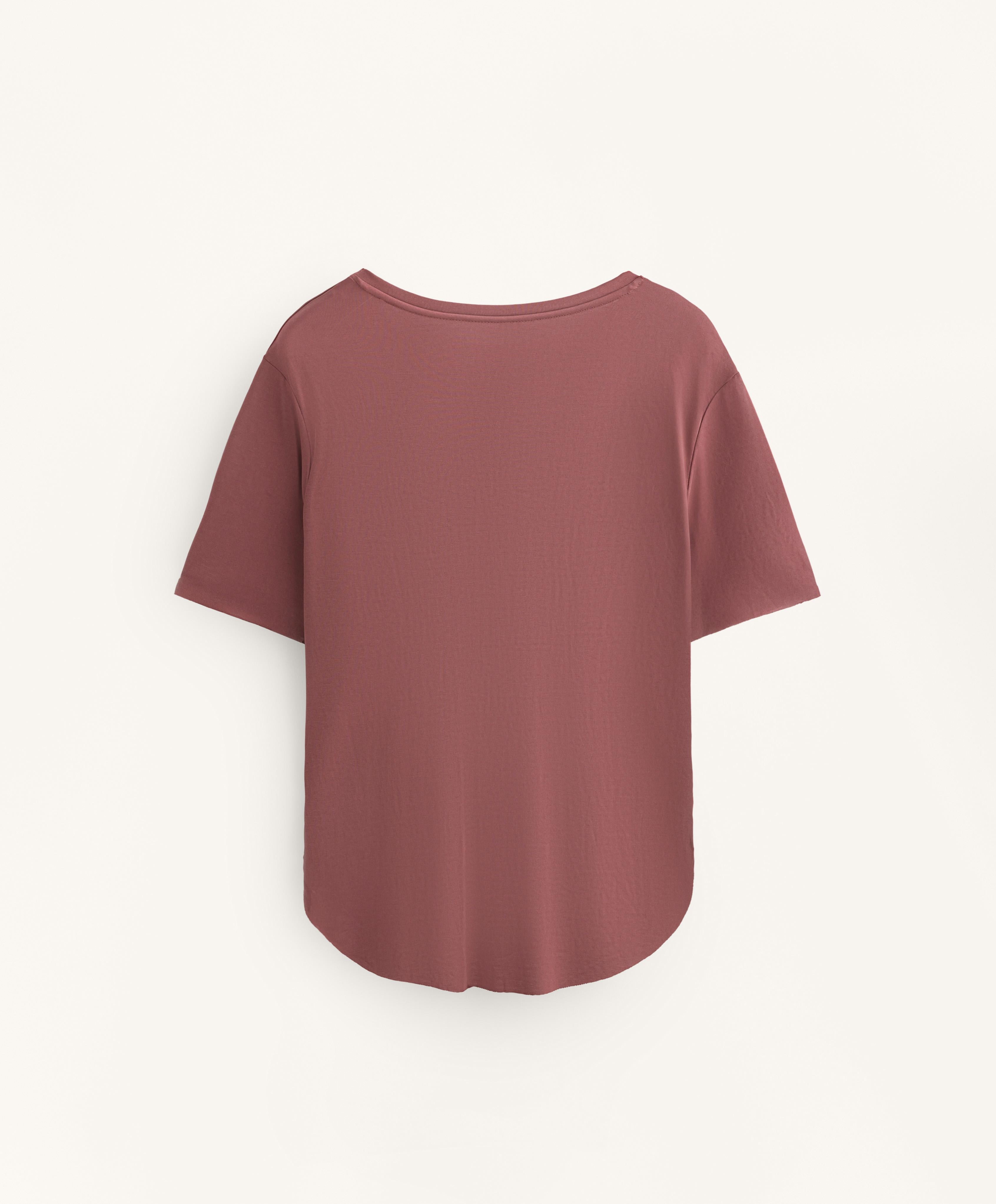 SHORT SLEEVE MODAL BLEND T SHIRT