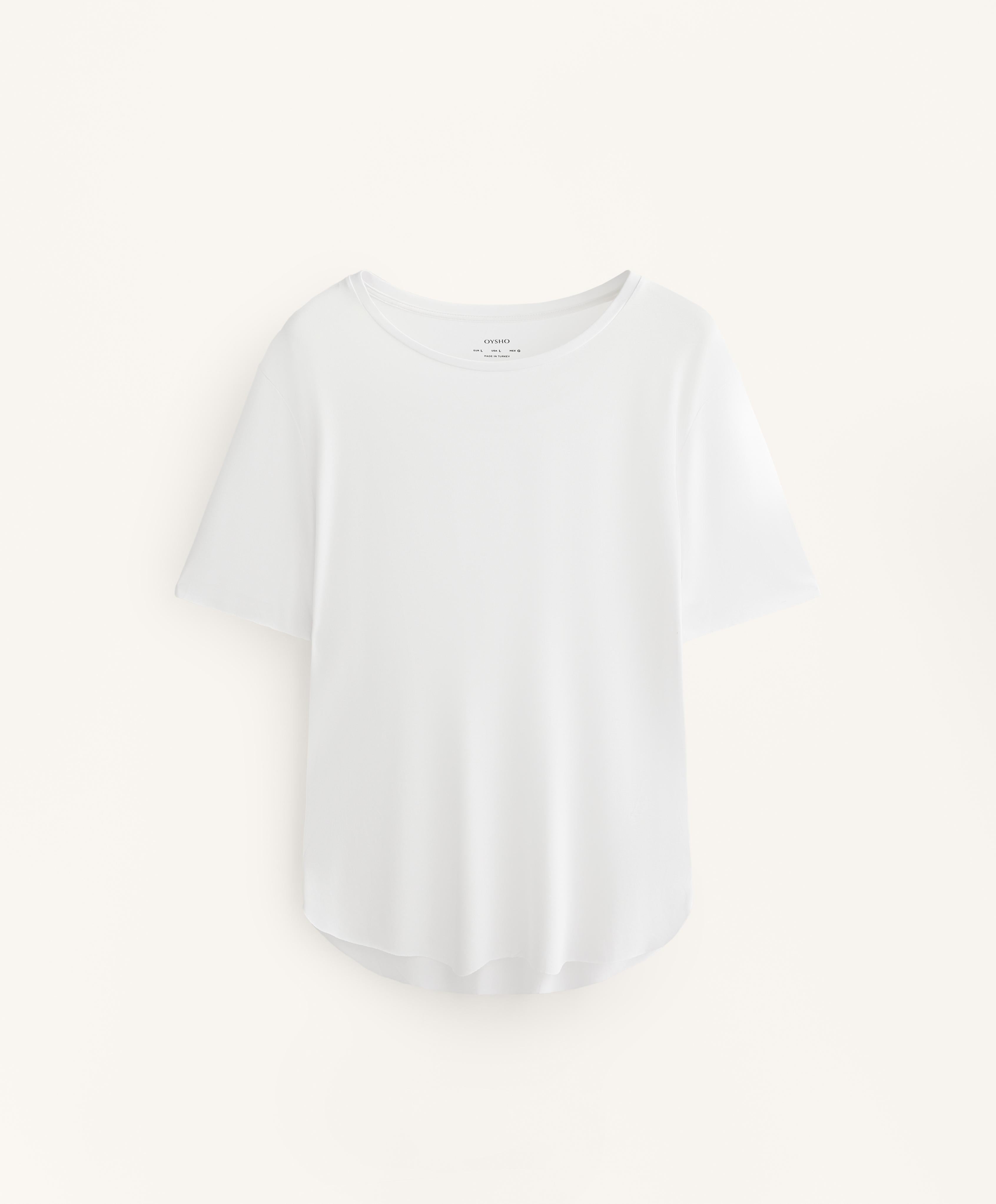 SHORT SLEEVE MODAL BLEND T SHIRT