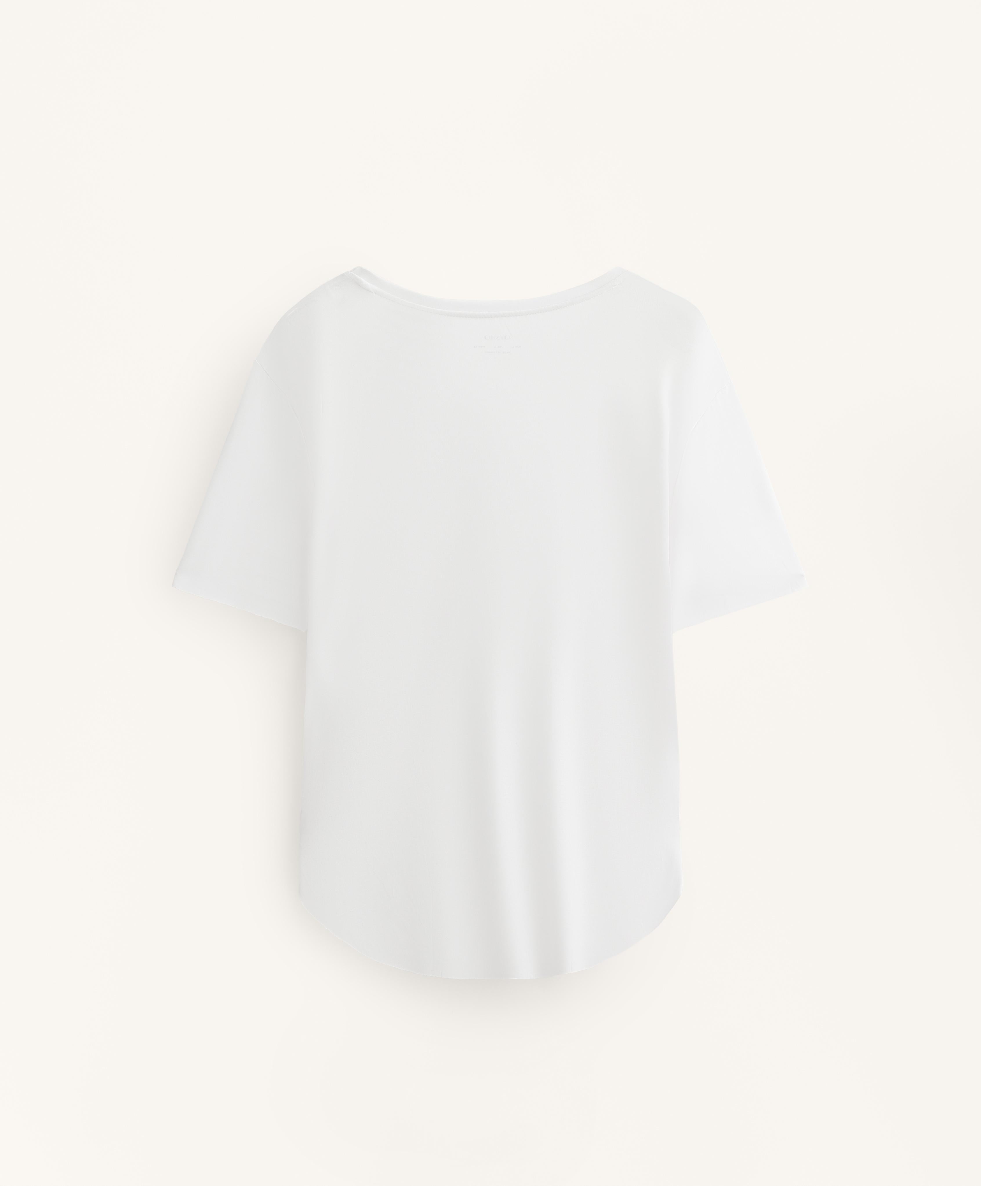 SHORT SLEEVE MODAL BLEND T SHIRT