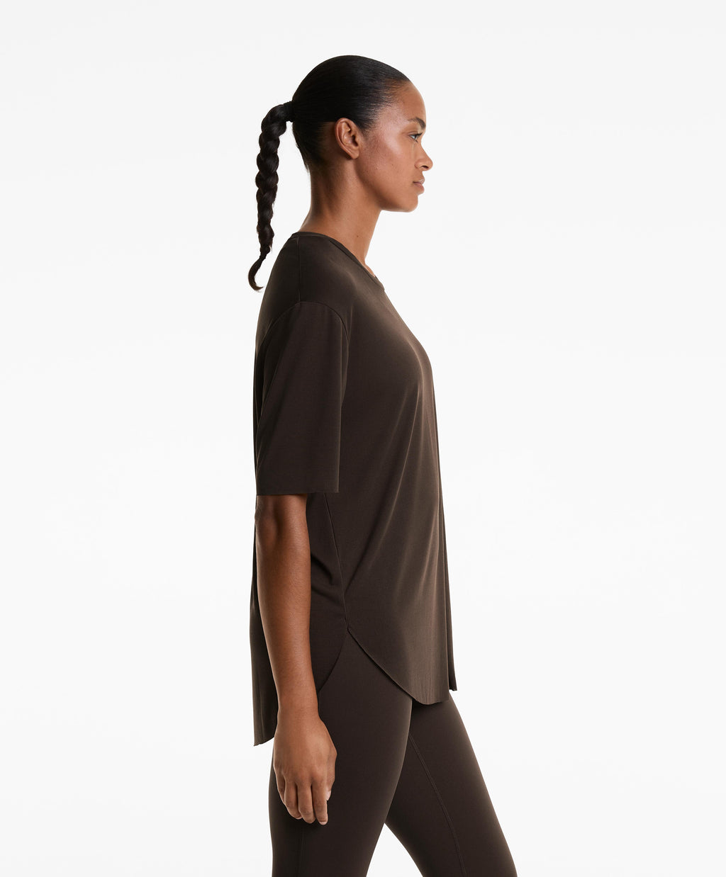 SHORT SLEEVE MODAL BLEND T SHIRT