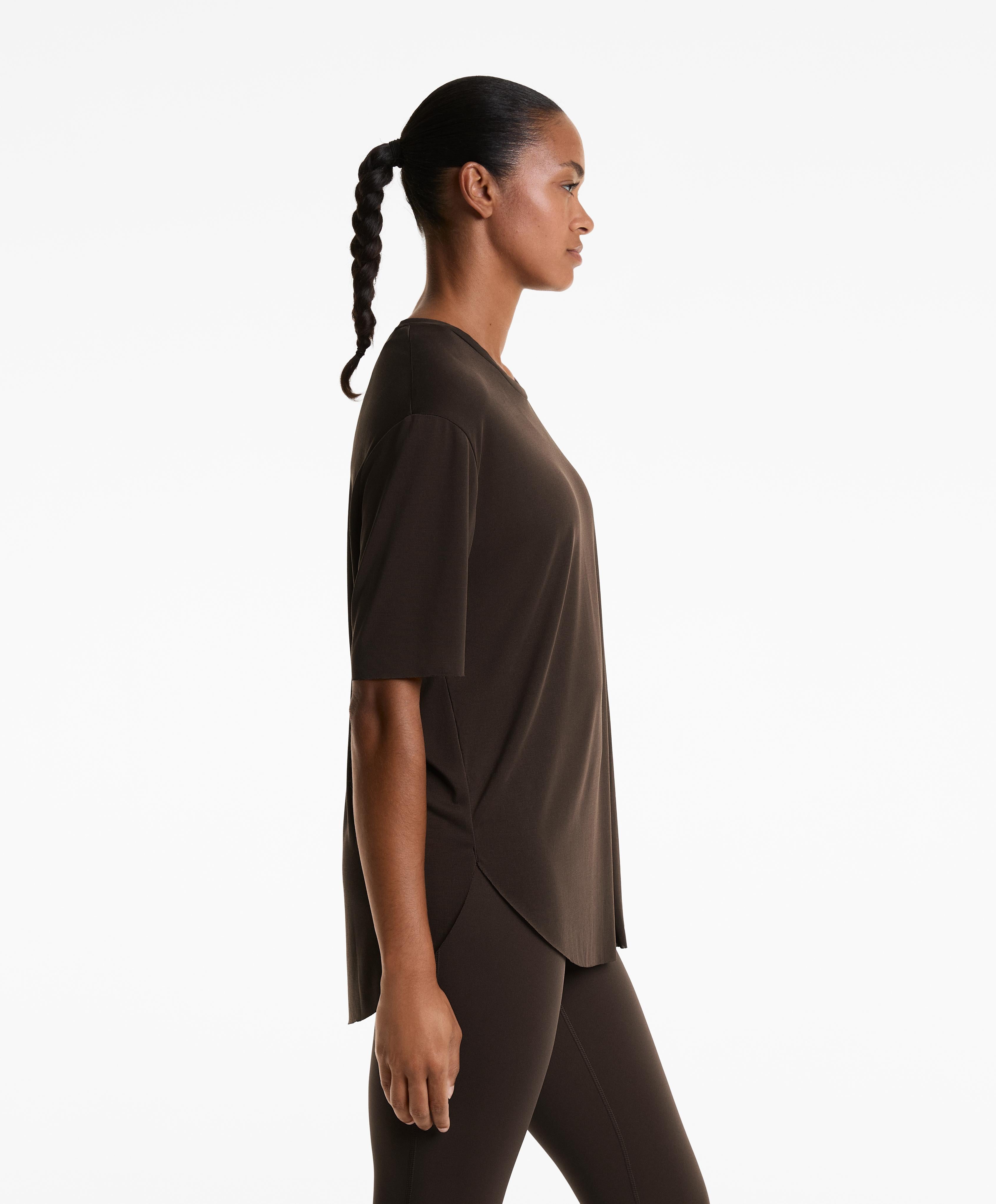 SHORT SLEEVE MODAL BLEND T SHIRT