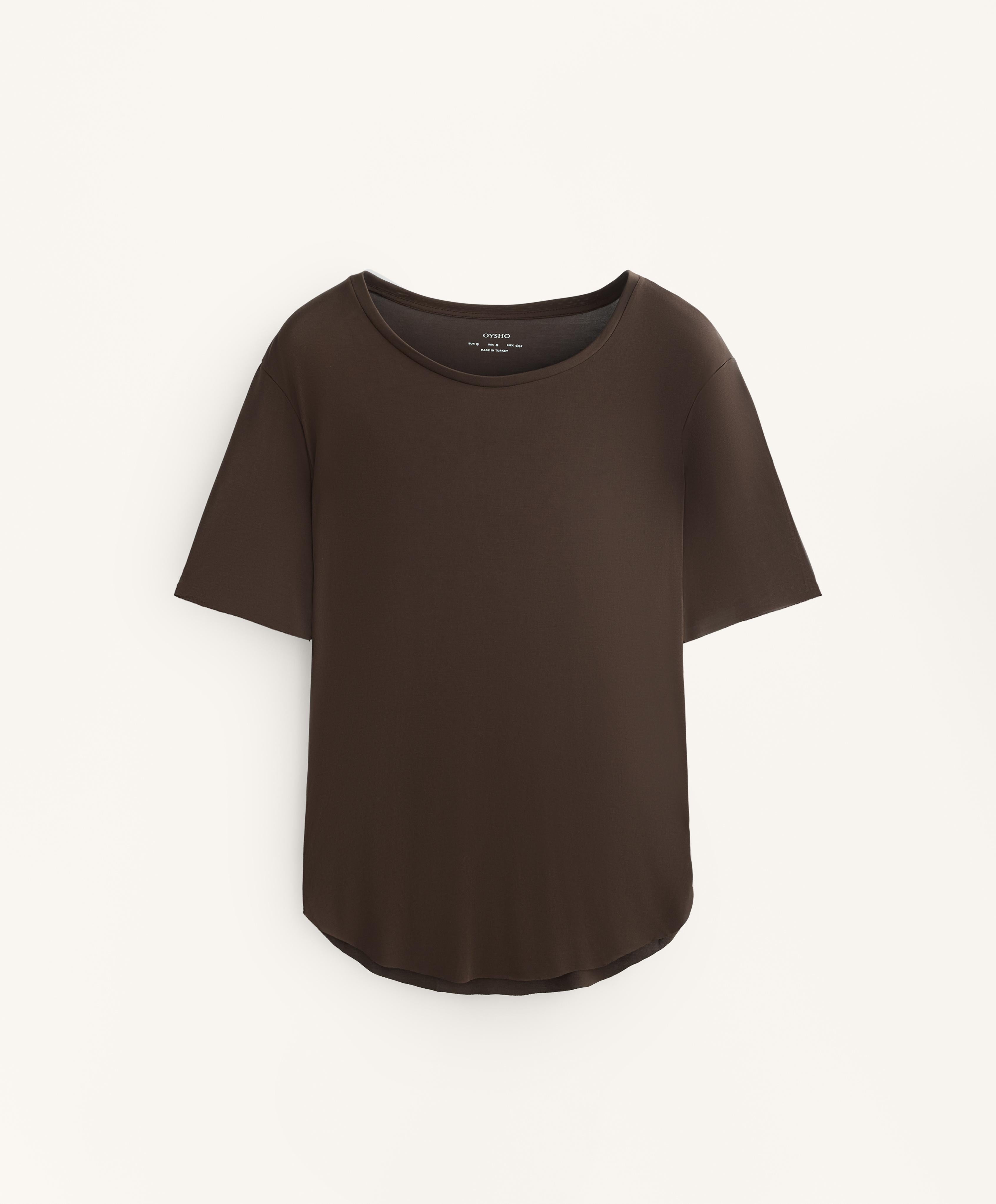 SHORT SLEEVE MODAL BLEND T SHIRT