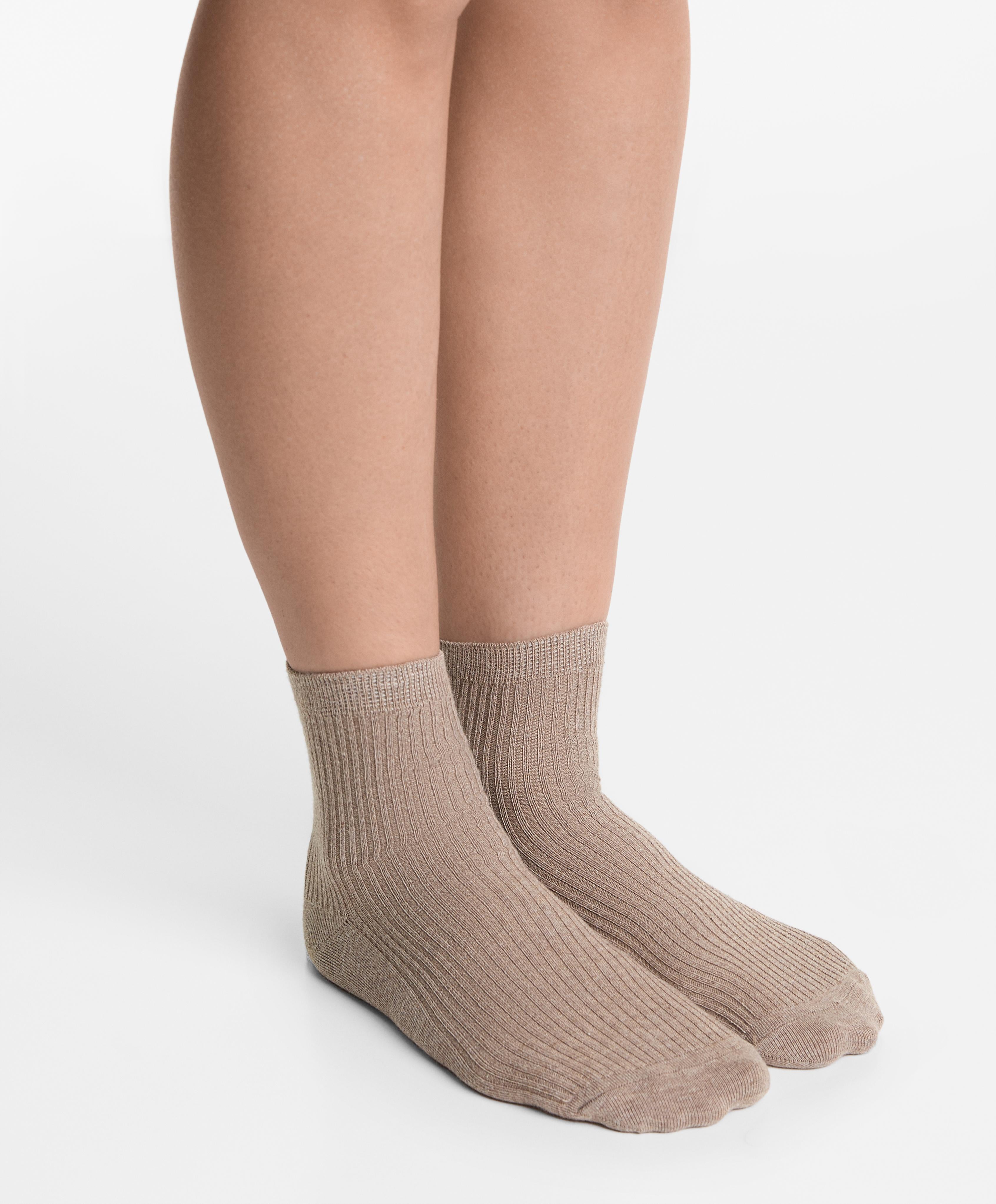 5 PAIRS OF CLASSIC SOCKS WITH COTTON