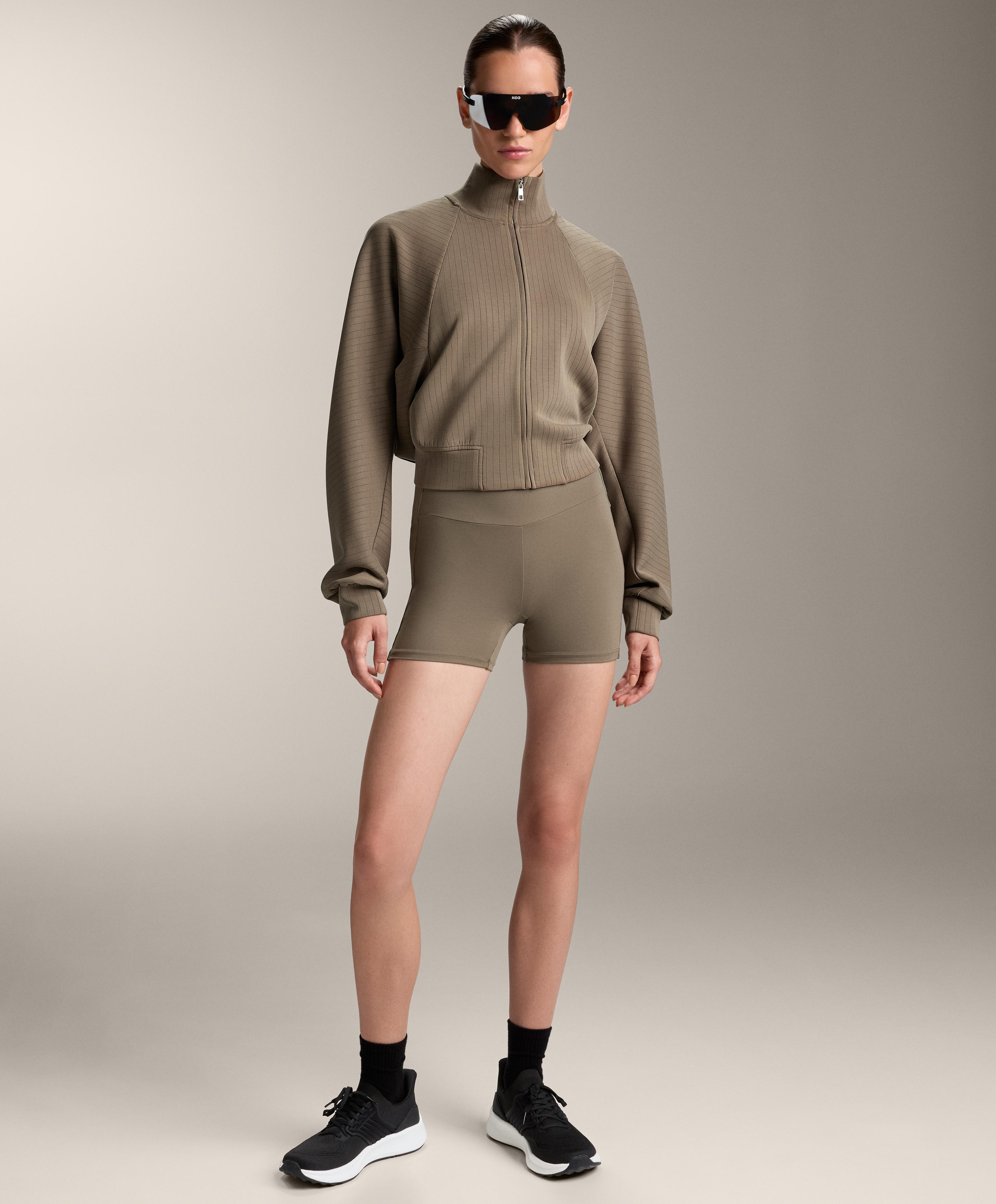 COMFORTLUX HIGH RISE RIB 10 CM HOT PANTS
