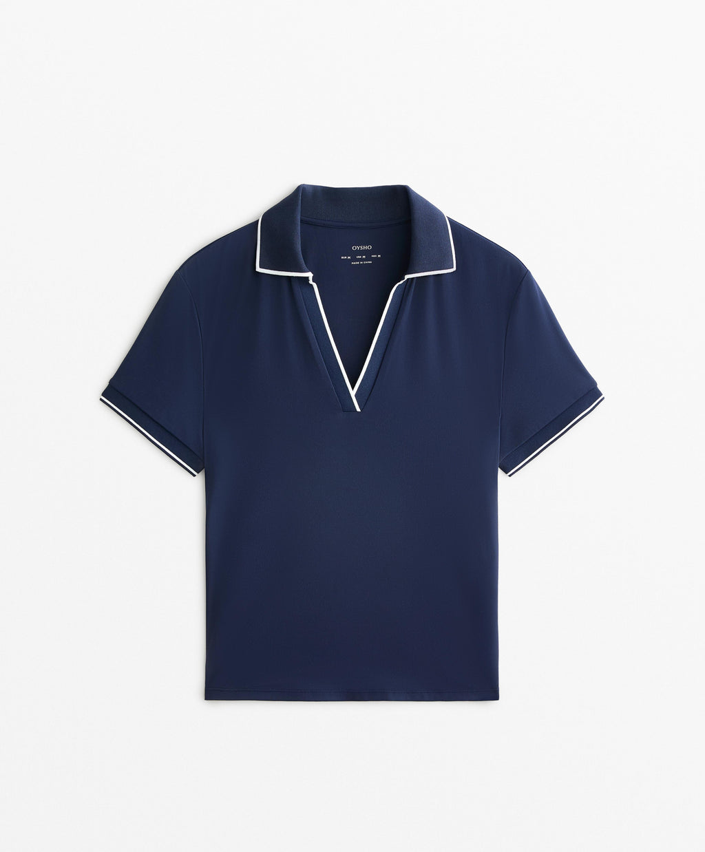 SHORT SLEEVE PIPING COMFORTLUX POLO SHIRT