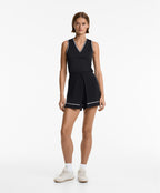 SLEEVELESS V NECK T SHIRT