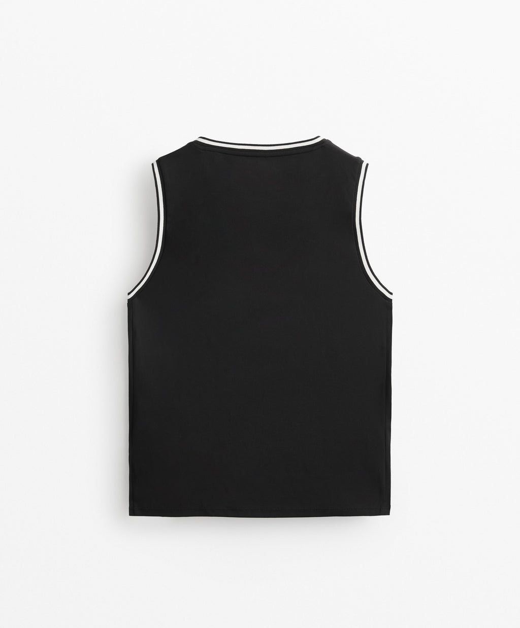 SLEEVELESS V NECK T SHIRT