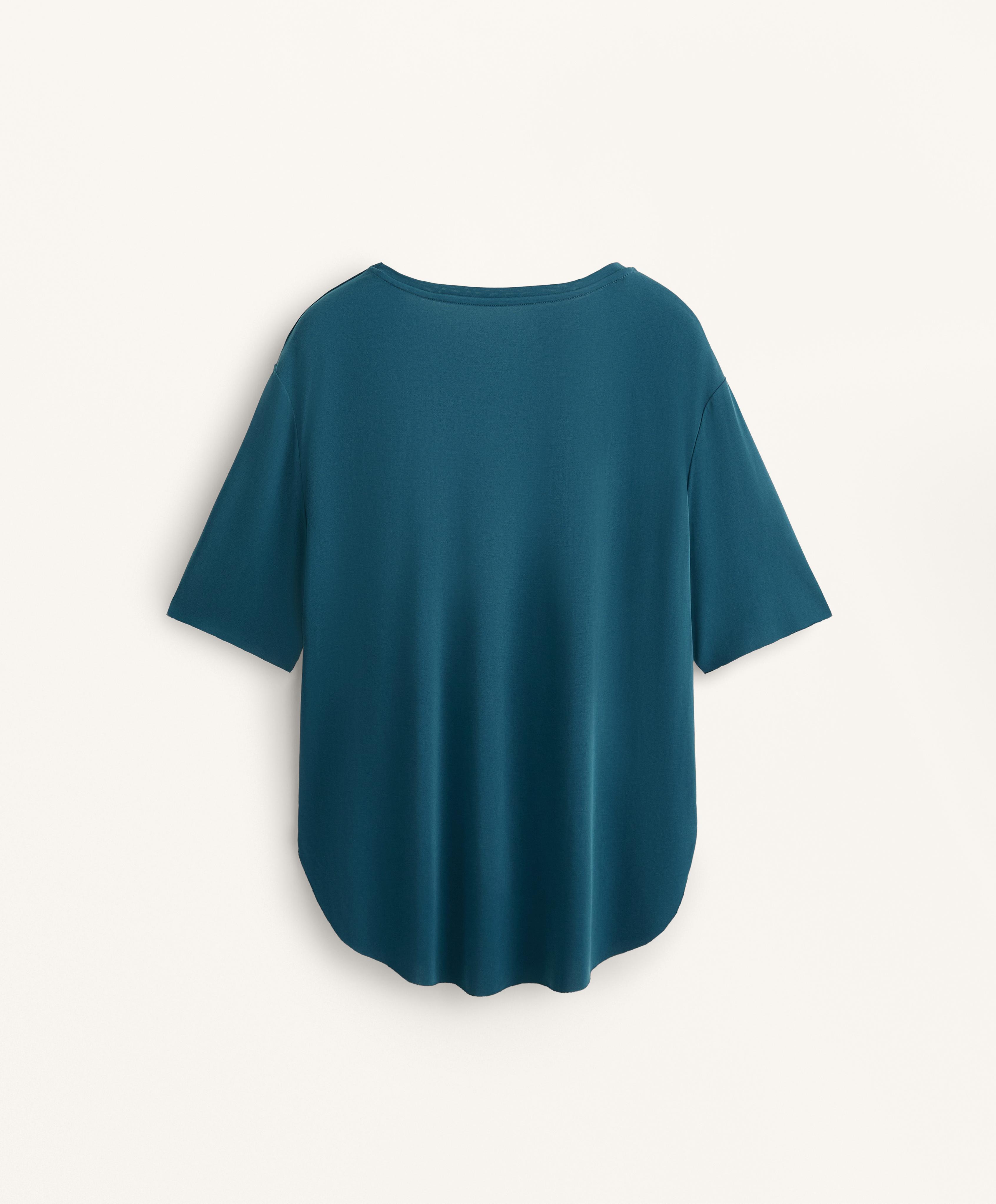 SHORT SLEEVE MODAL BLEND T SHIRT