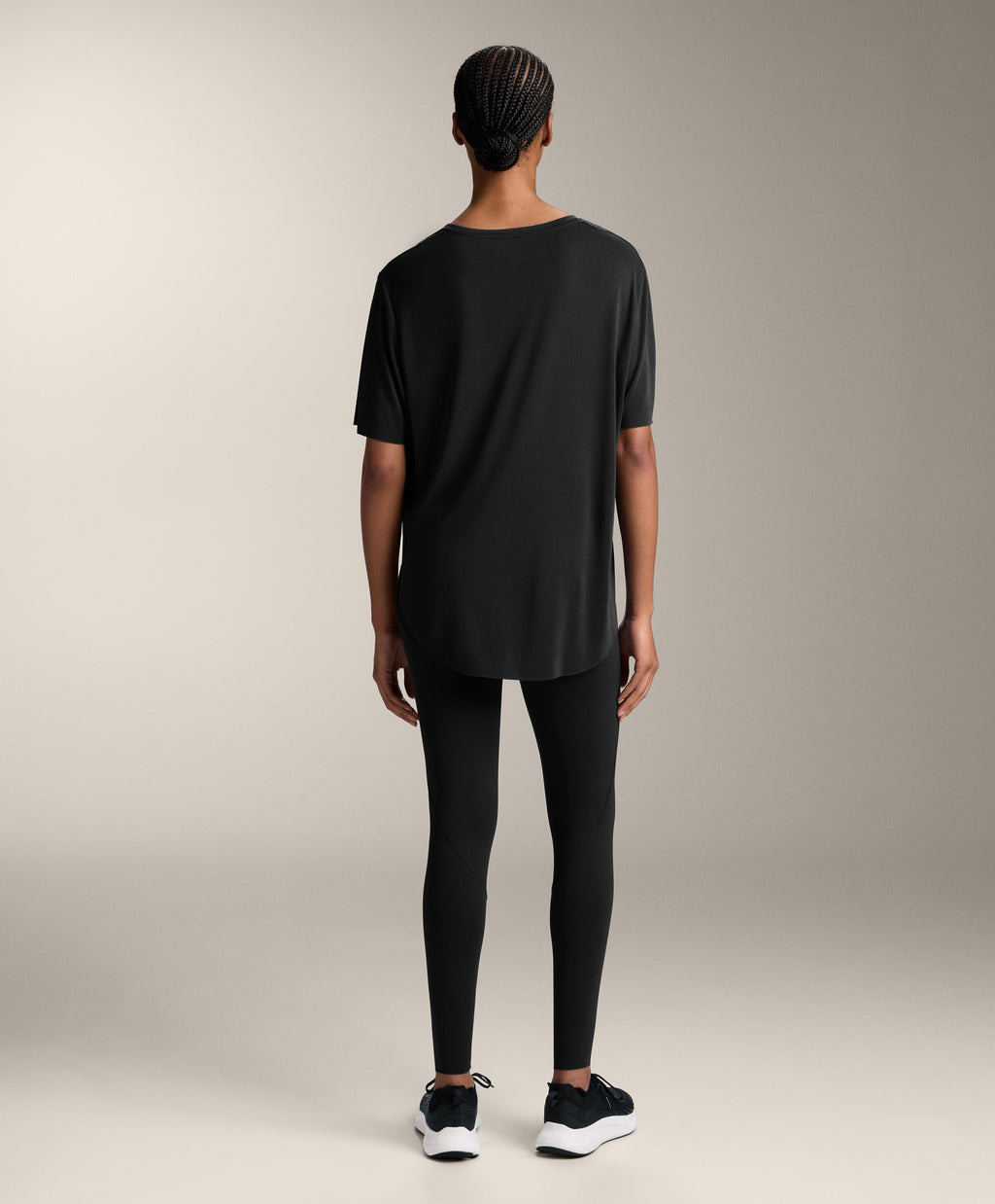 SHORT SLEEVE MODAL BLEND T SHIRT