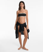 BANDEAU BIKINI WITH CONTRAST TRIM
